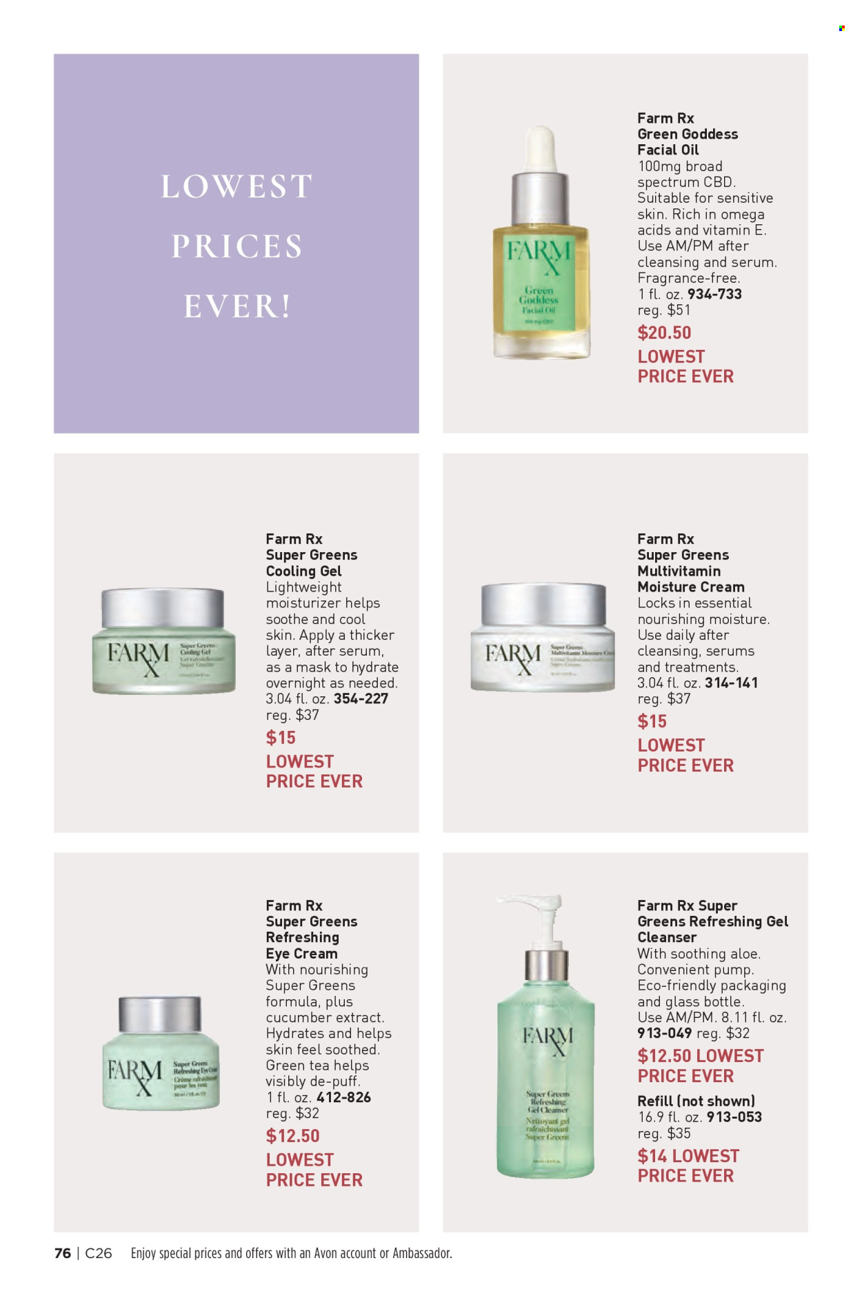 Avon ad - 12/18/2024 - 12/31/2024. Page 1