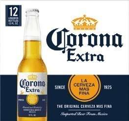 12 Pk Corona, Modelo, Pacifico, Heineken or Stella or 24 Pk Busch, Natural or Miller High Life - 11-12 oz