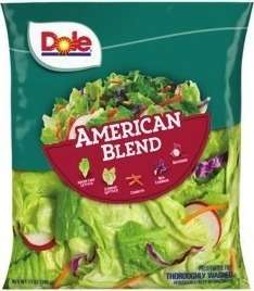 Dole Salad Blends, Classic Romaine or Spinach - 5-12 oz