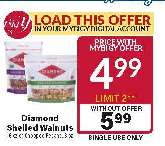 Diamond Shelled Walnuts