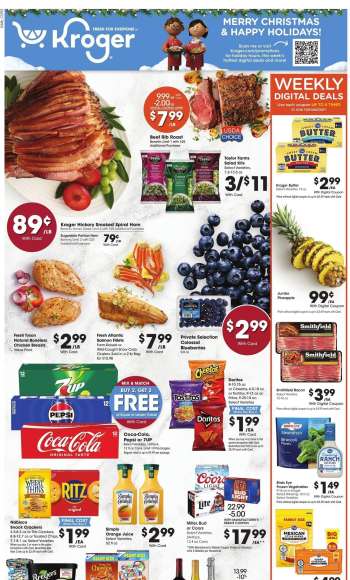 Kroger Flyer - 12/18/2024 - 12/24/2024.