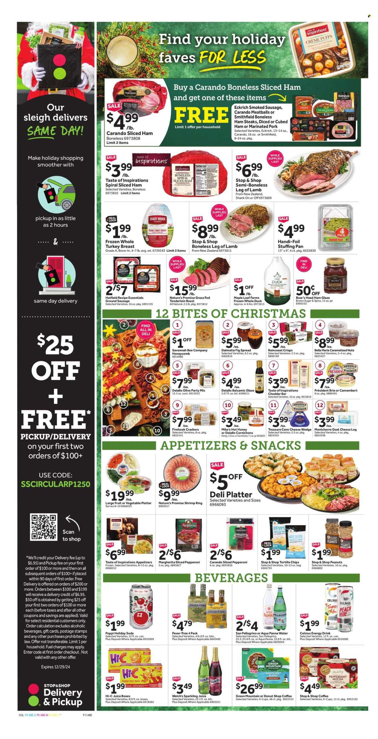 Stop & Shop ad - 12/20/2024 - 12/26/2024. Page 1