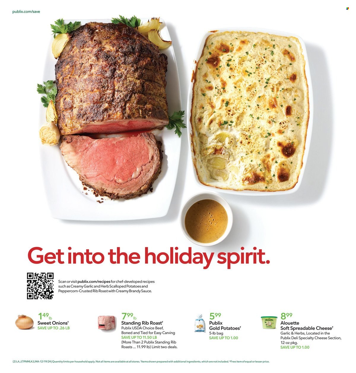 Publix ad - 12/19/2024 - 12/24/2024. Page 1