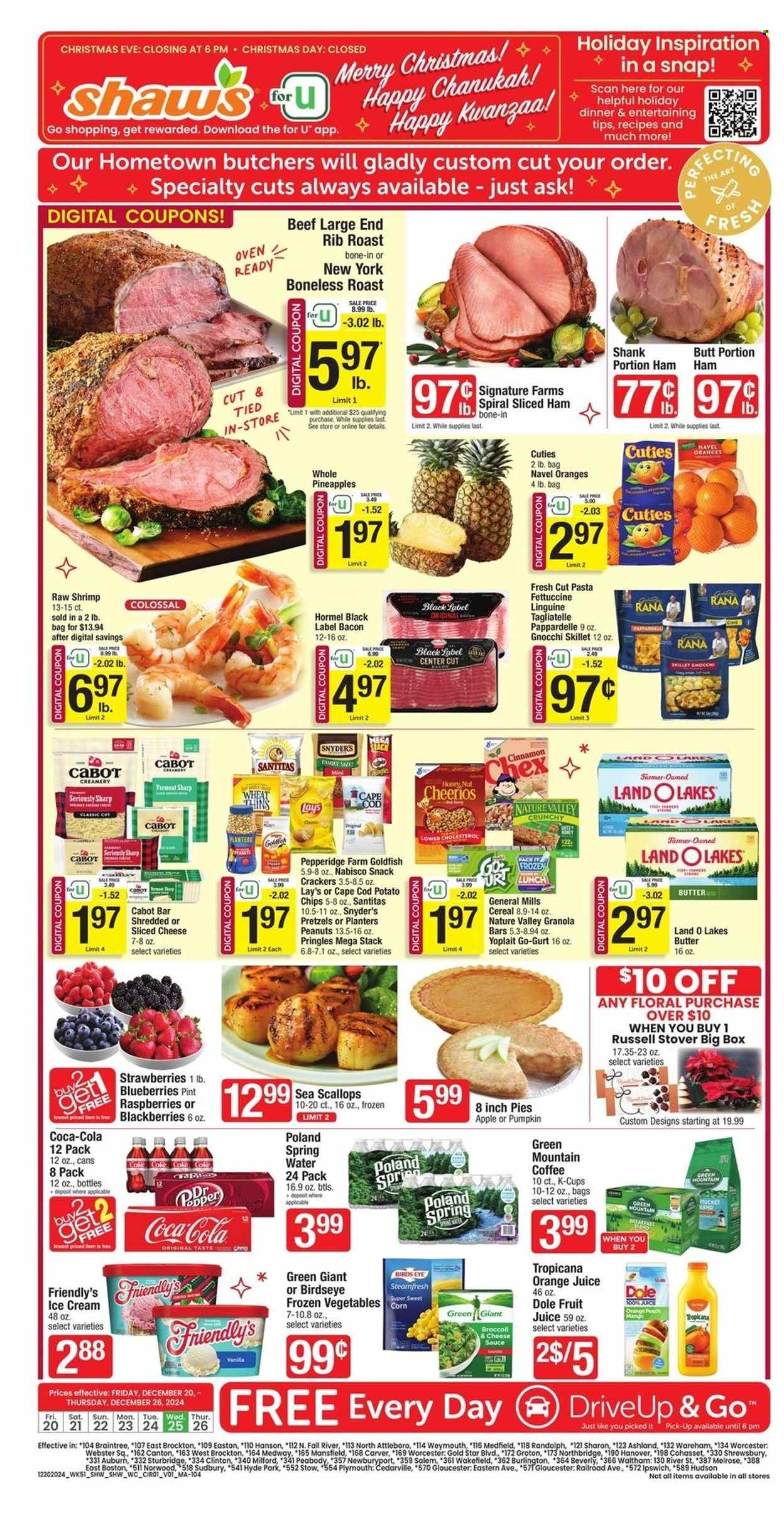 Shaw’s ad - 12/20/2024 - 12/26/2024. Page 1