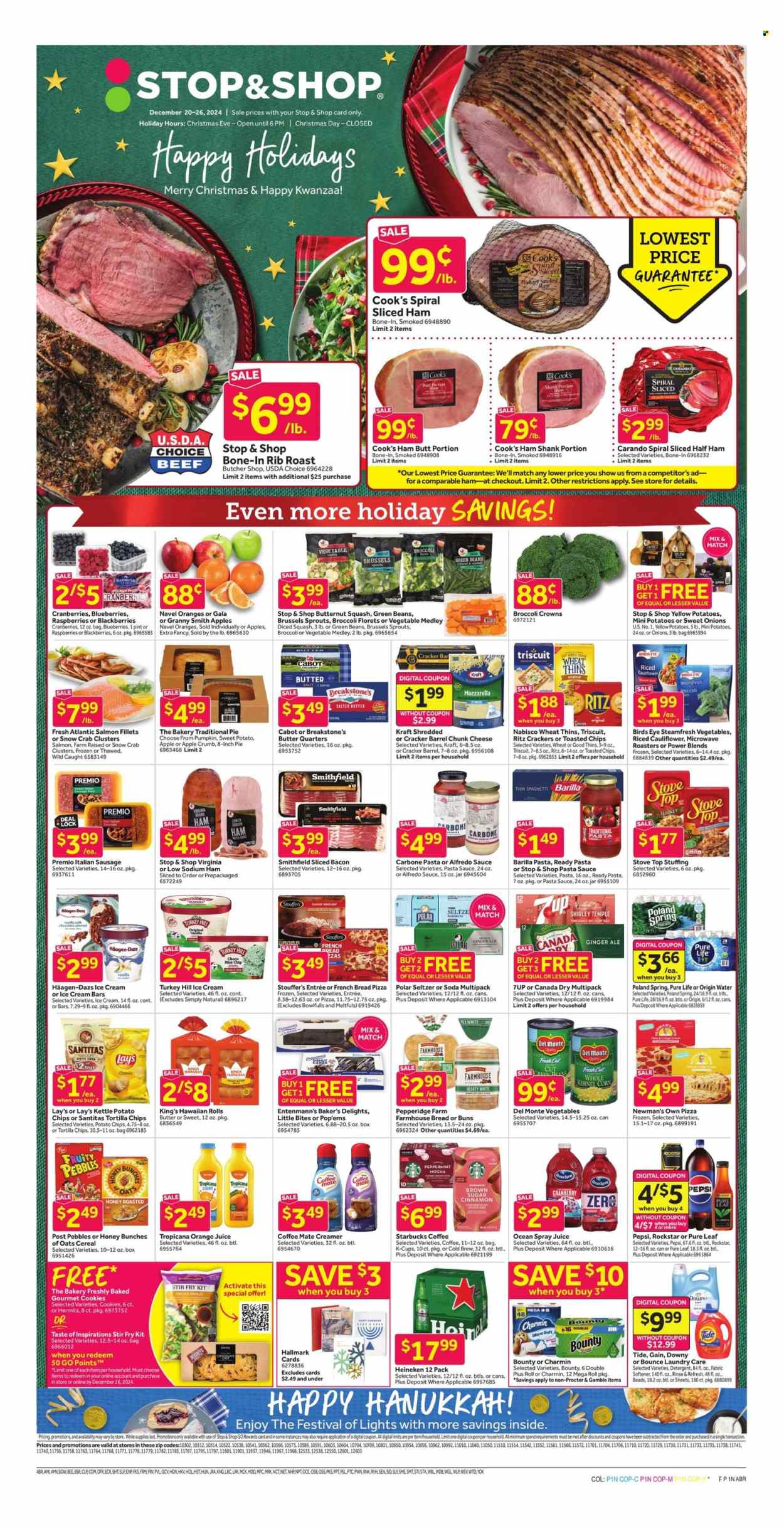 Stop & Shop ad - 12/20/2024 - 12/26/2024. Page 1