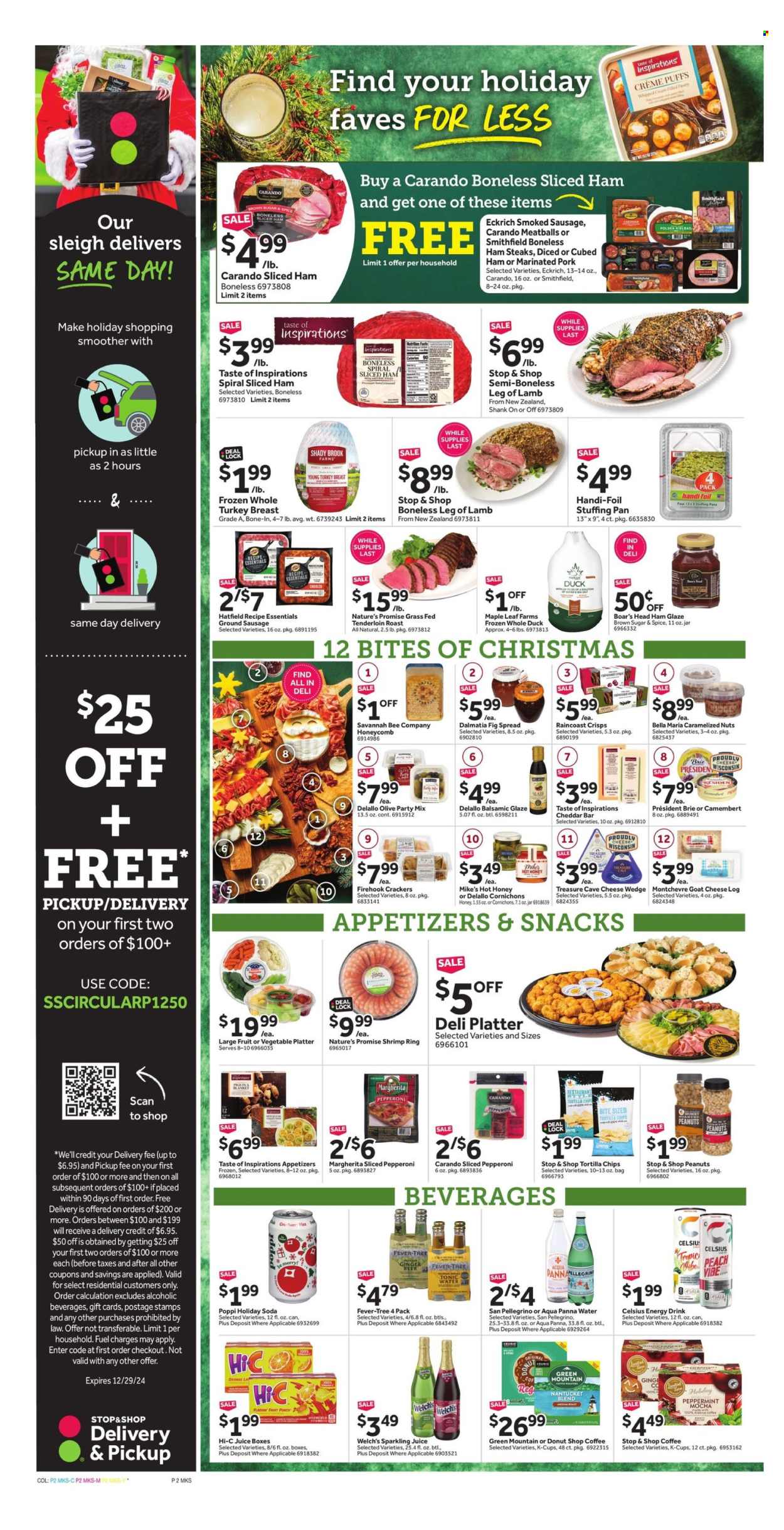 Stop & Shop ad - 12/20/2024 - 12/26/2024. Page 1