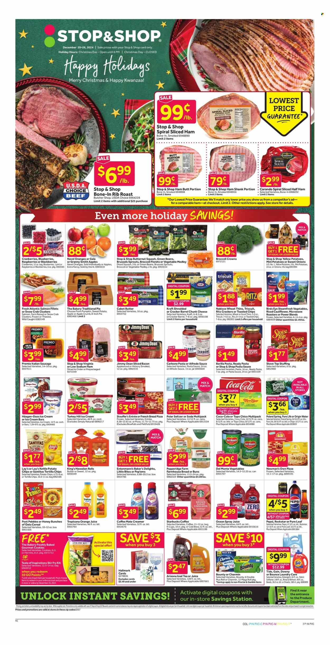 Stop & Shop ad - 12/20/2024 - 12/26/2024. Page 1