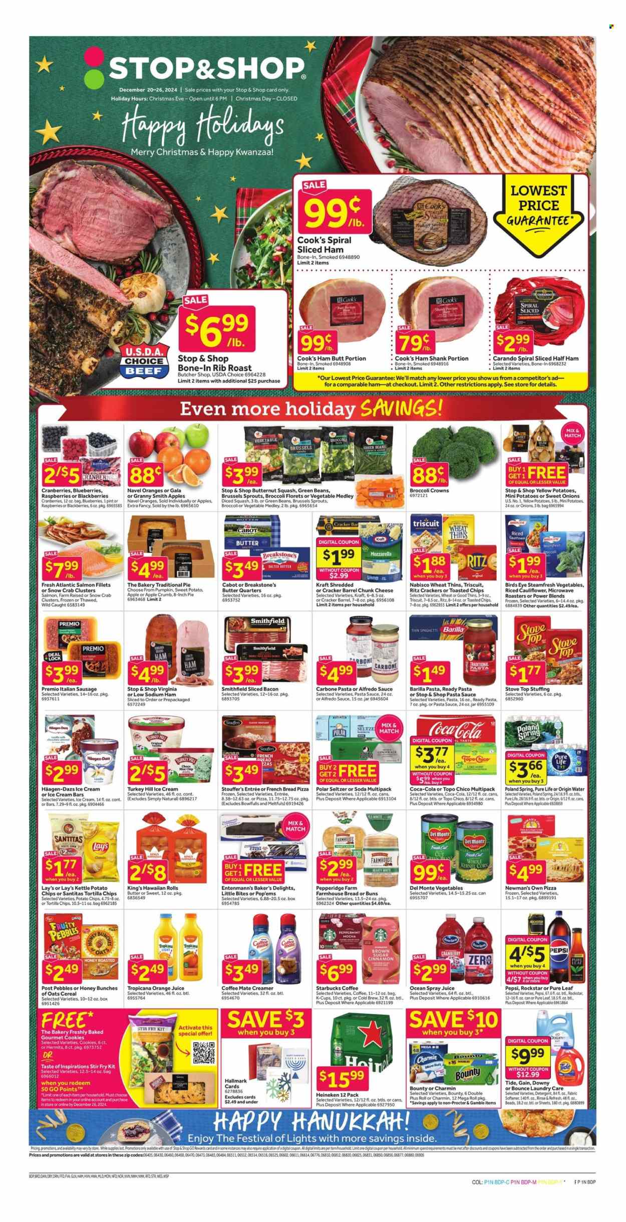 Stop & Shop ad - 12/20/2024 - 12/26/2024. Page 1