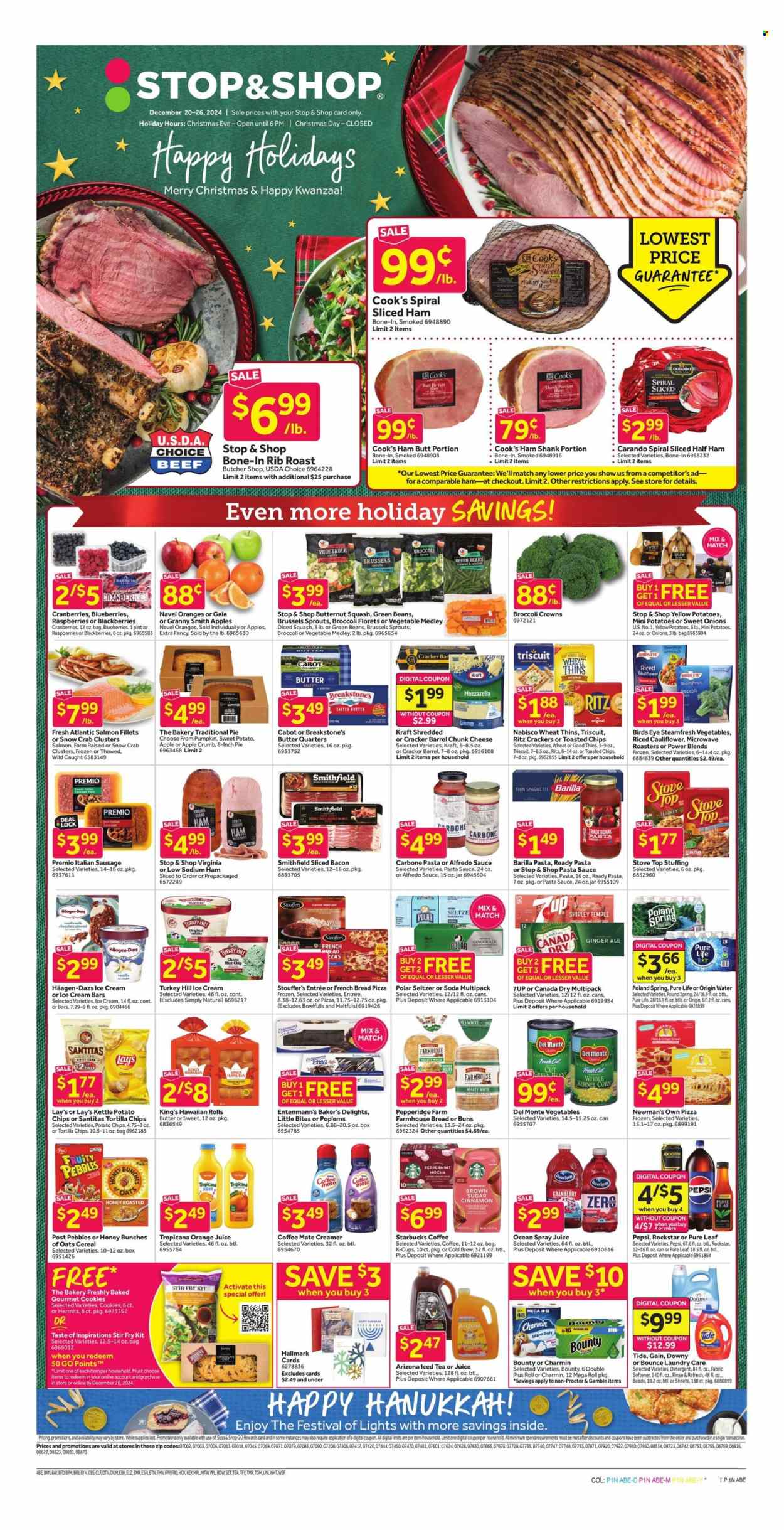 Stop & Shop ad - 12/20/2024 - 12/26/2024. Page 1