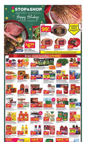 Stop & Shop Flyer - 12/20/2024 - 12/26/2024.