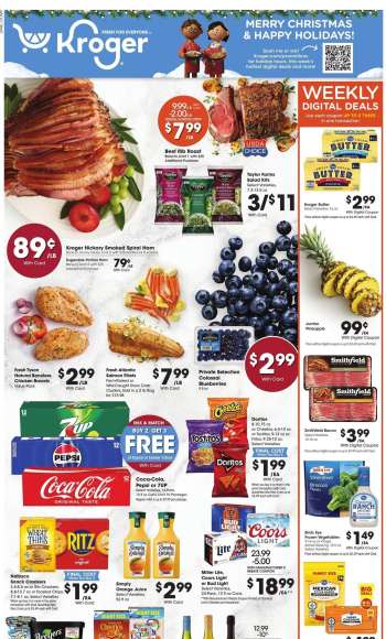 Kroger Flyer - 12/18/2024 - 12/24/2024.