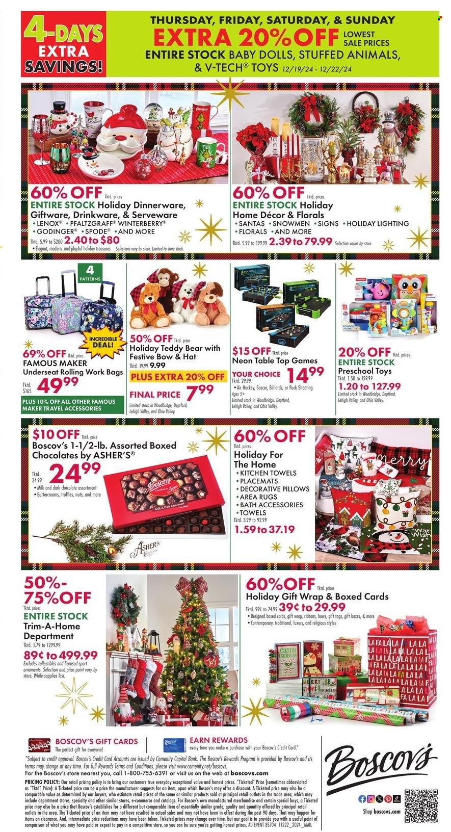 Boscov's ad - 12/19/2024 - 12/25/2024. Page 1