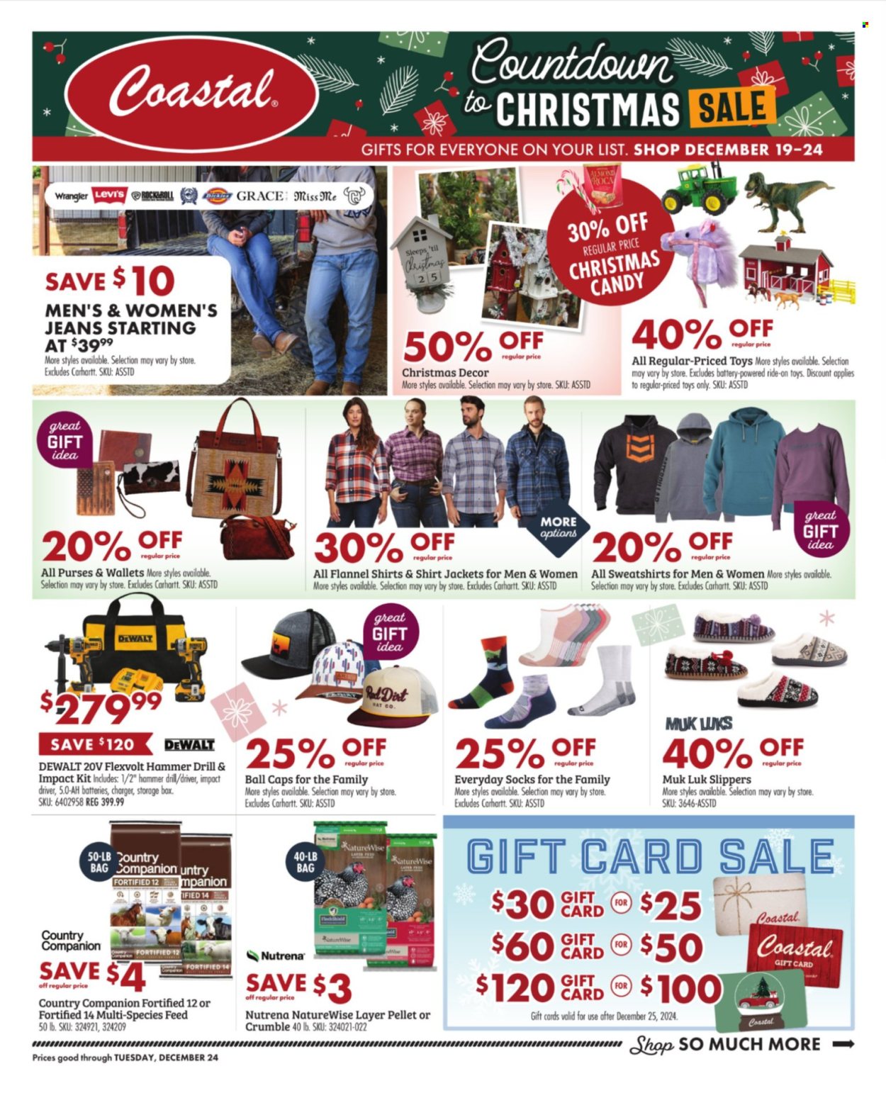 Coastal Farm & Ranch ad - 12/19/2024 - 12/24/2024. Page 1