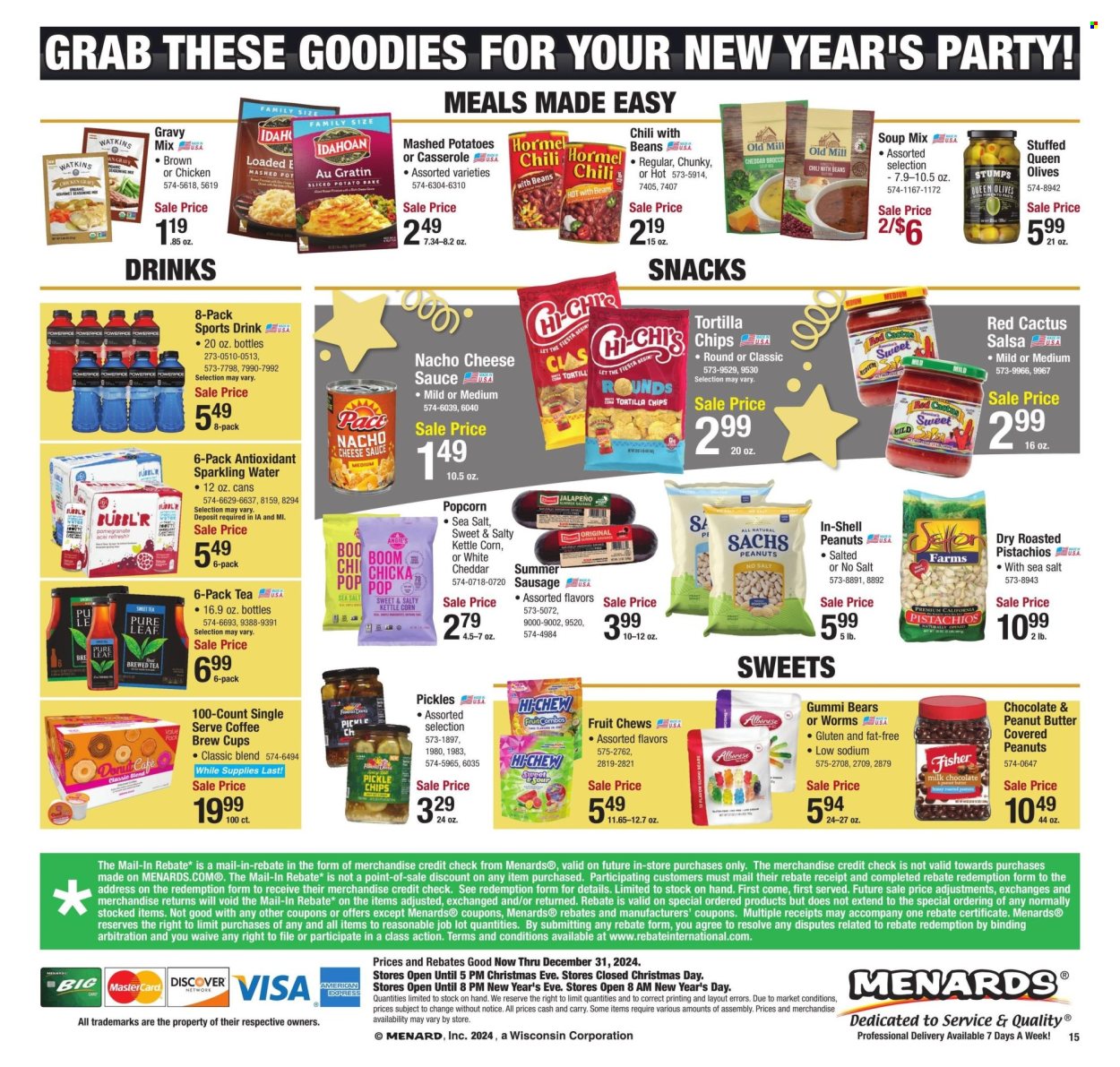 Menards ad - 12/19/2024 - 12/31/2024. Page 1