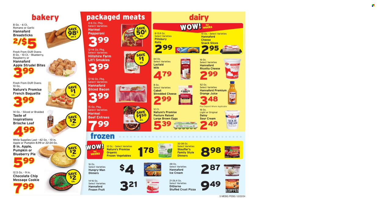 Hannaford ad - 12/22/2024 - 12/28/2024. Page 1