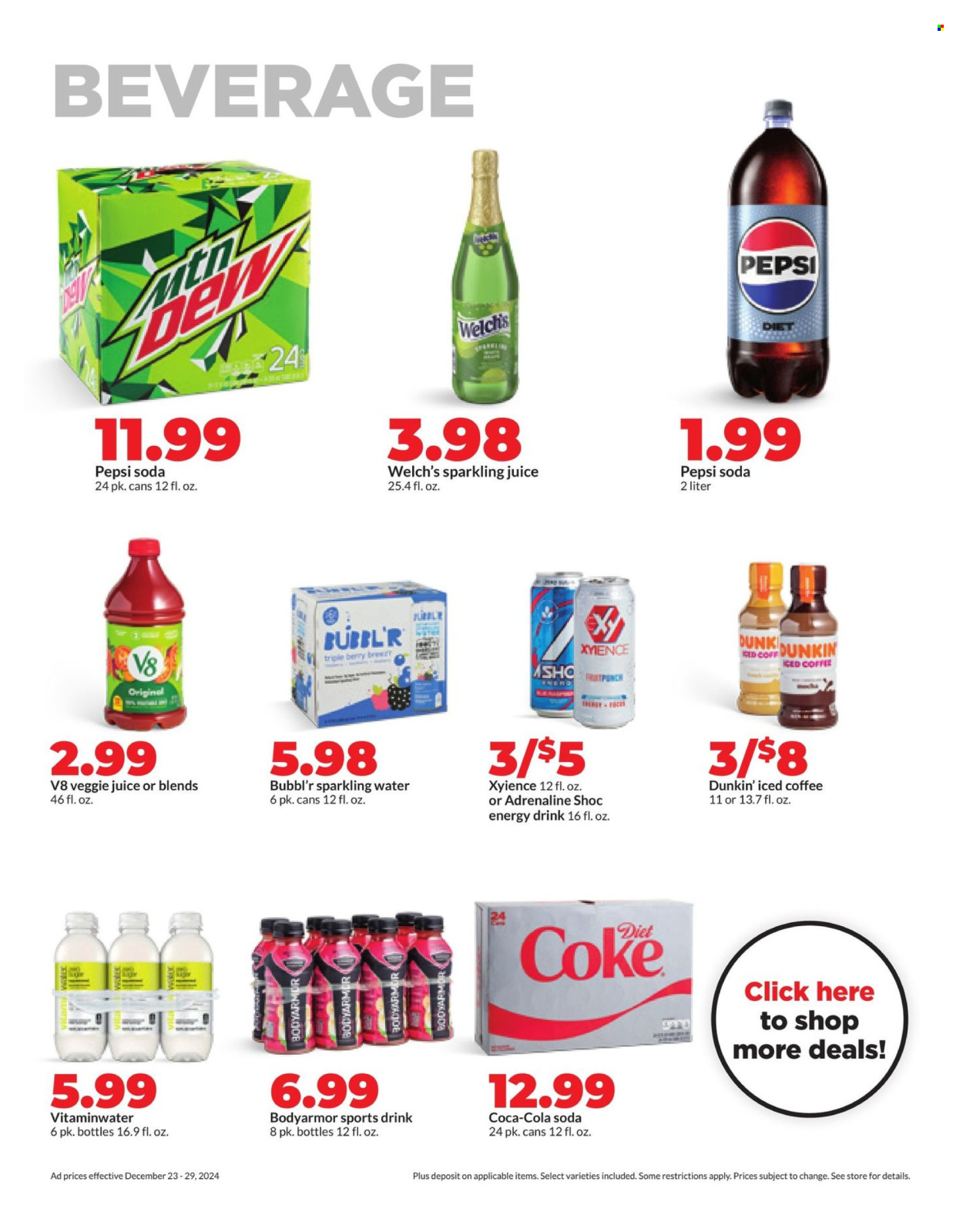 Hy-Vee ad - 12/23/2024 - 12/29/2024. Page 1