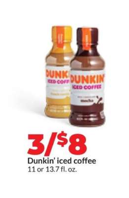 Dunkin' Iced Coffee