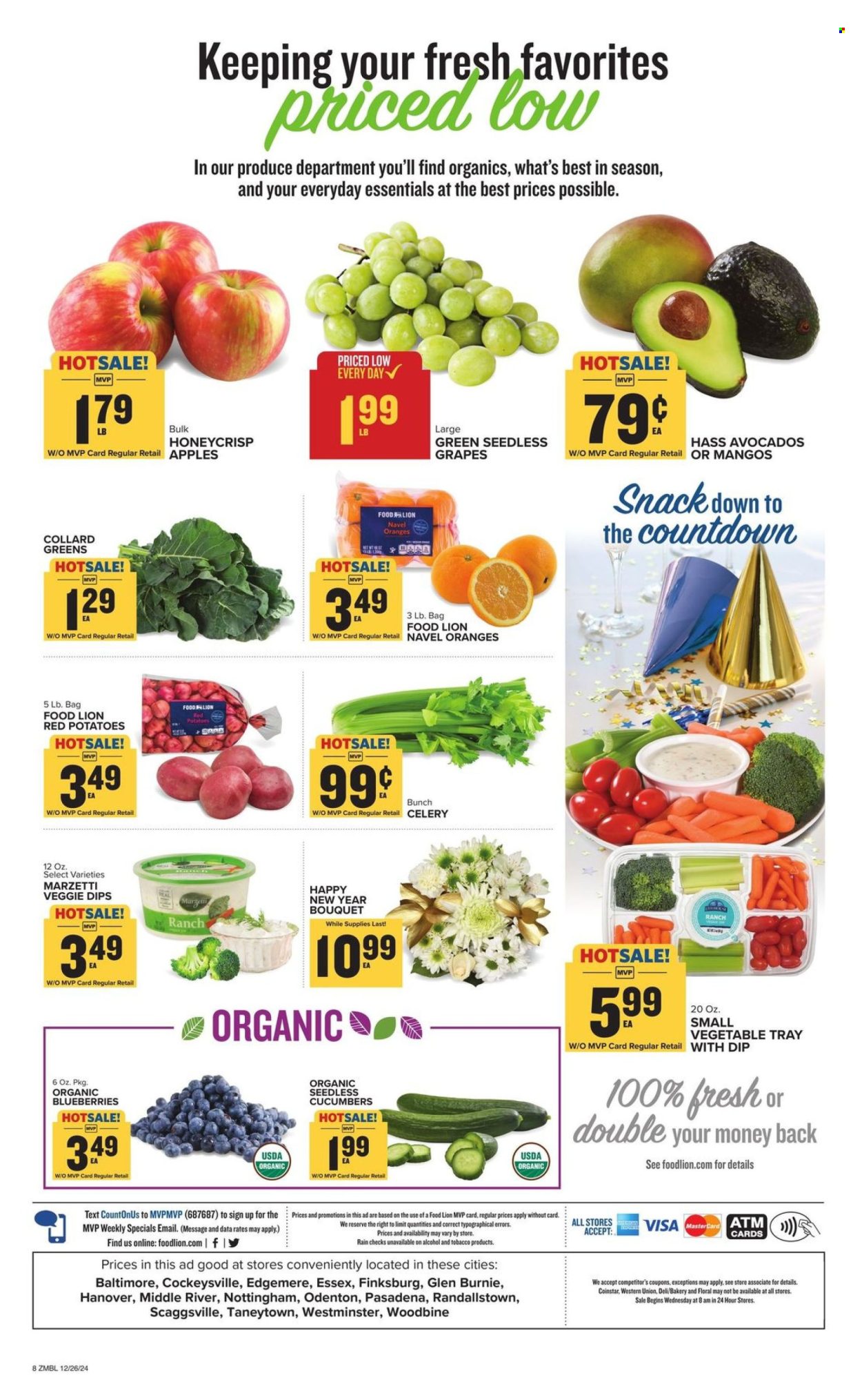 Food Lion ad - 12/26/2024 - 12/31/2024. Page 1