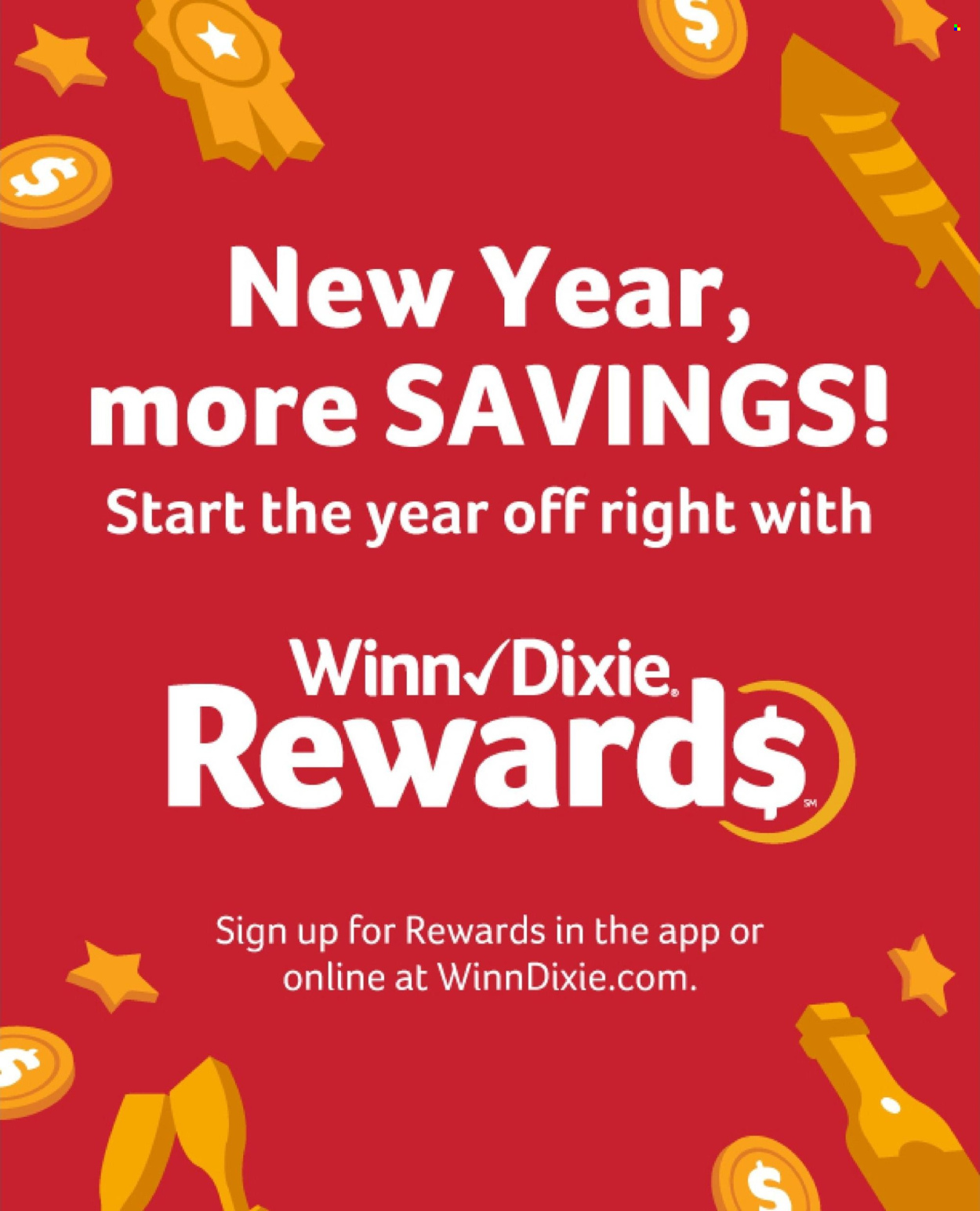 Winn Dixie ad - 12/25/2024 - 12/31/2024. Page 1