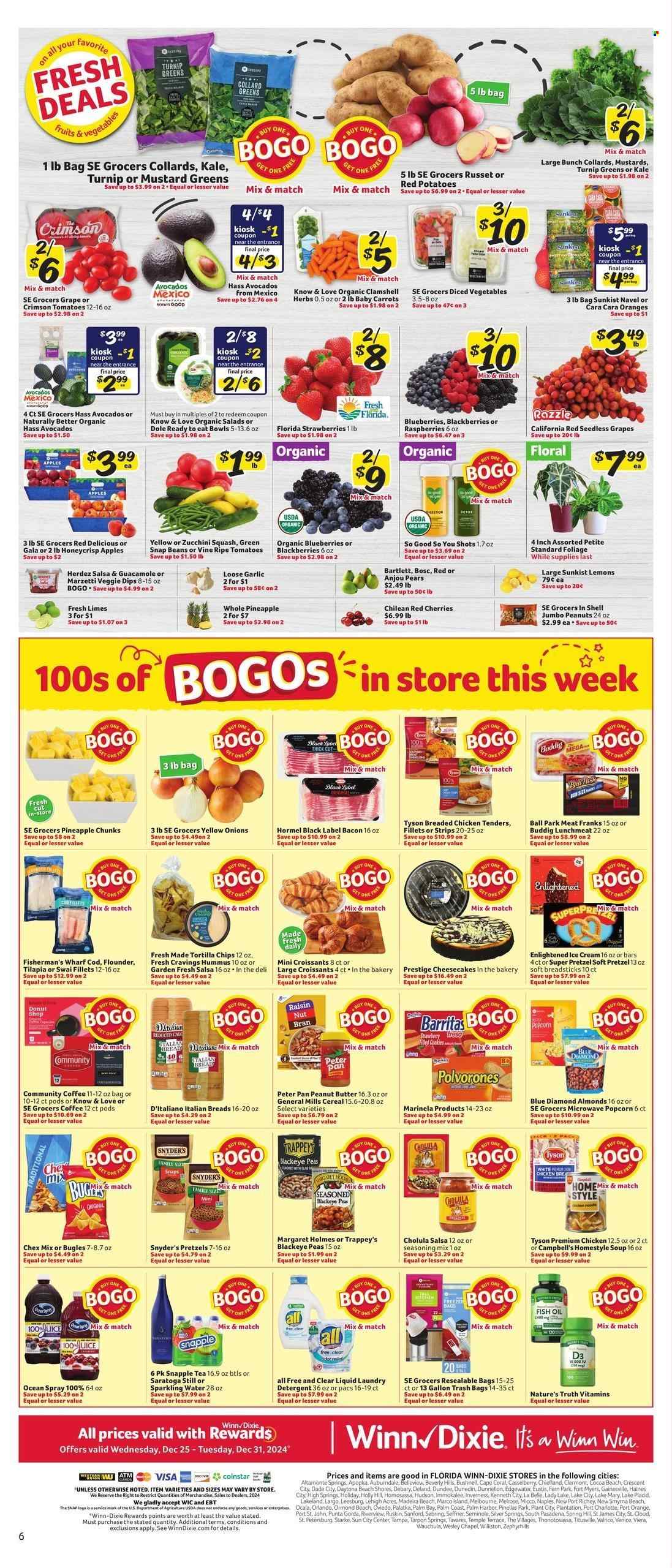 Winn Dixie ad - 12/25/2024 - 12/31/2024. Page 1