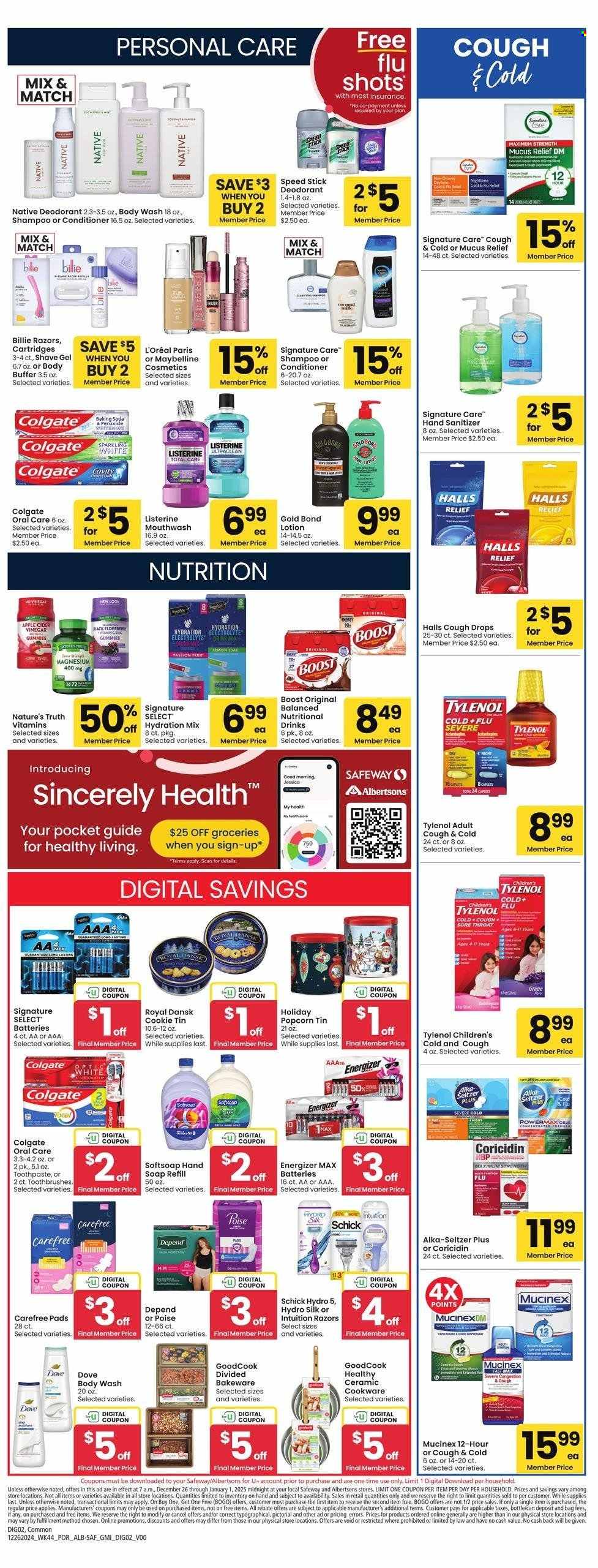 Albertsons ad - 12/26/2024 - 01/01/2025. Page 1