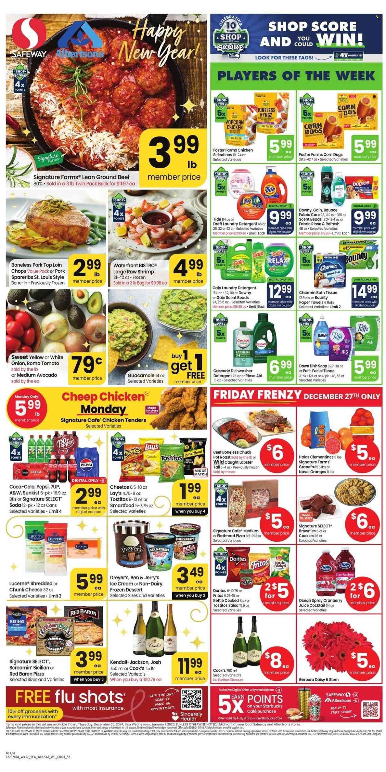 Albertsons ad - 12/26/2024 - 01/01/2025. Page 1