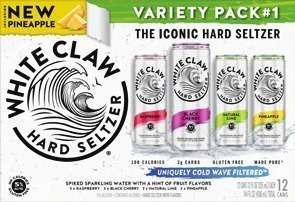 12 Pk White Claw, Truly, Vizzy, Blue Moon, Samuel Adams, New Belgium or Twisted Tea - 12 oz