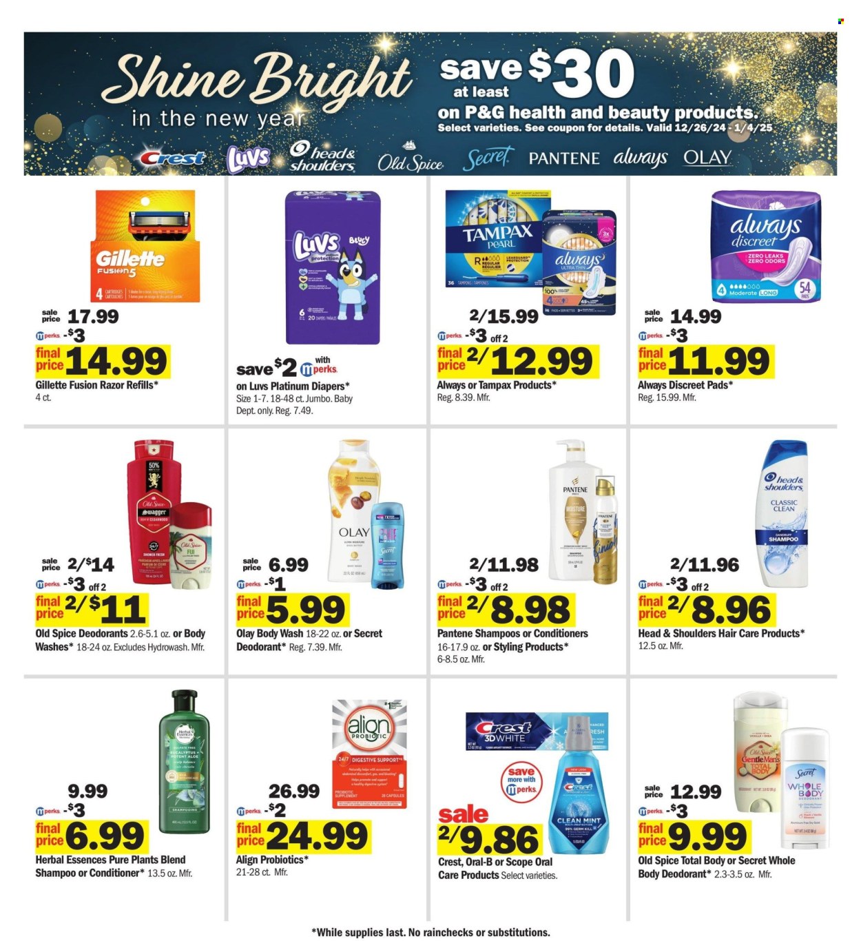 Meijer ad - 12/26/2024 - 01/04/2025. Page 1