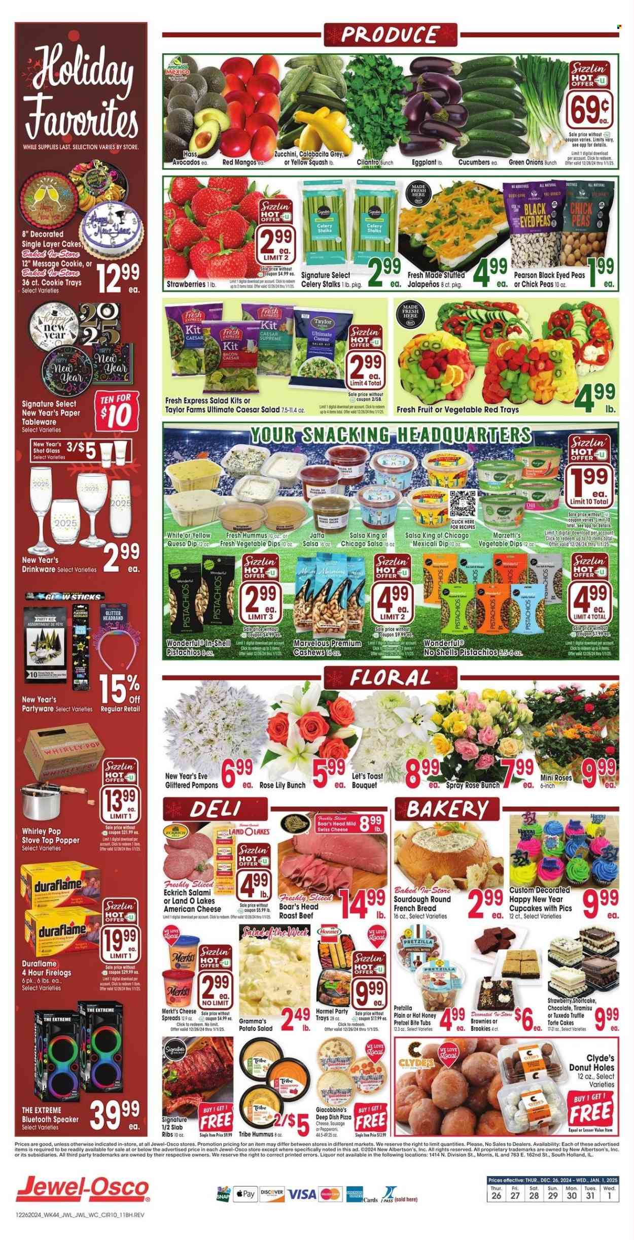 Jewel Osco ad - 12/26/2024 - 01/01/2025. Page 1