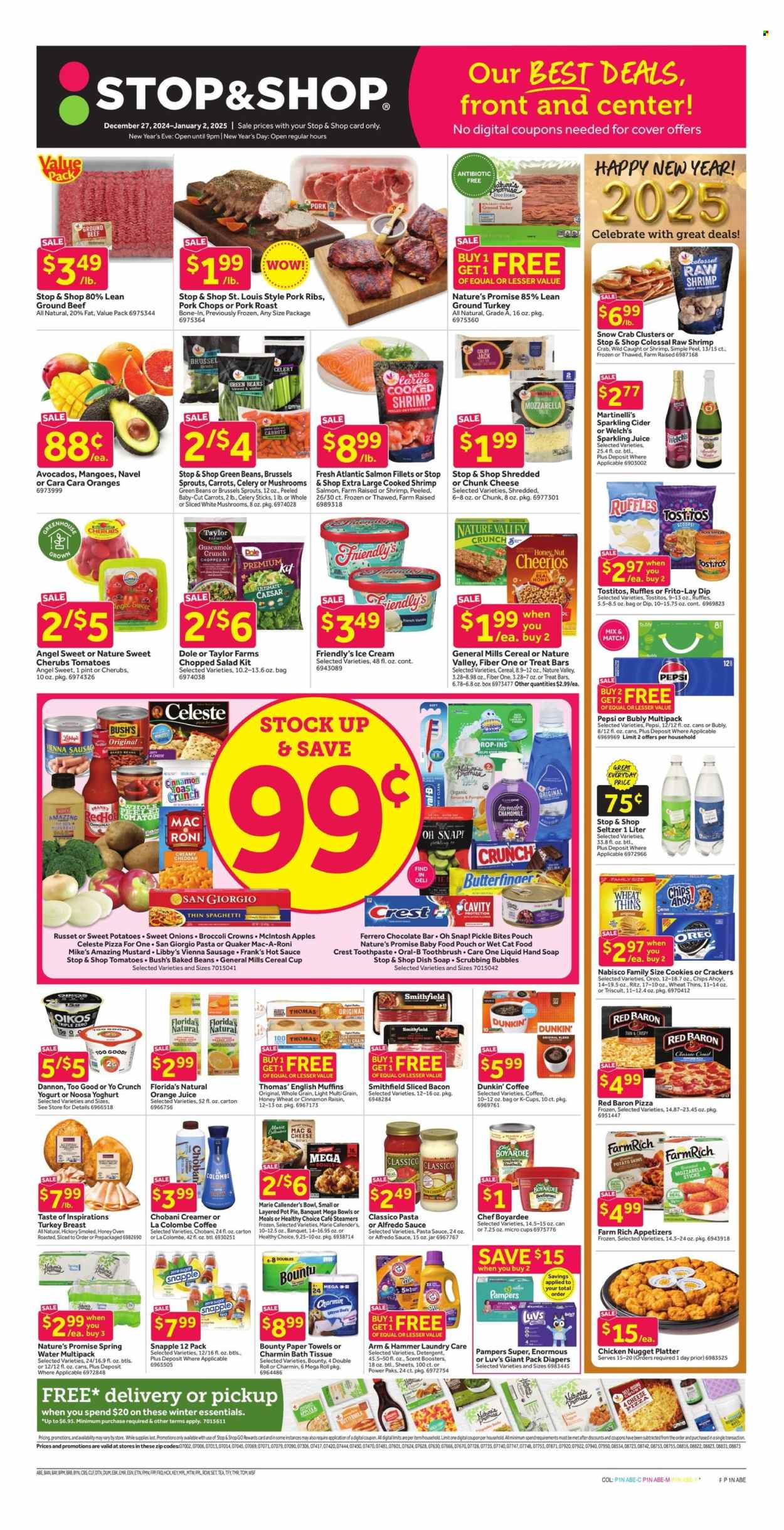 Stop & Shop ad - 12/27/2024 - 01/02/2025. Page 1