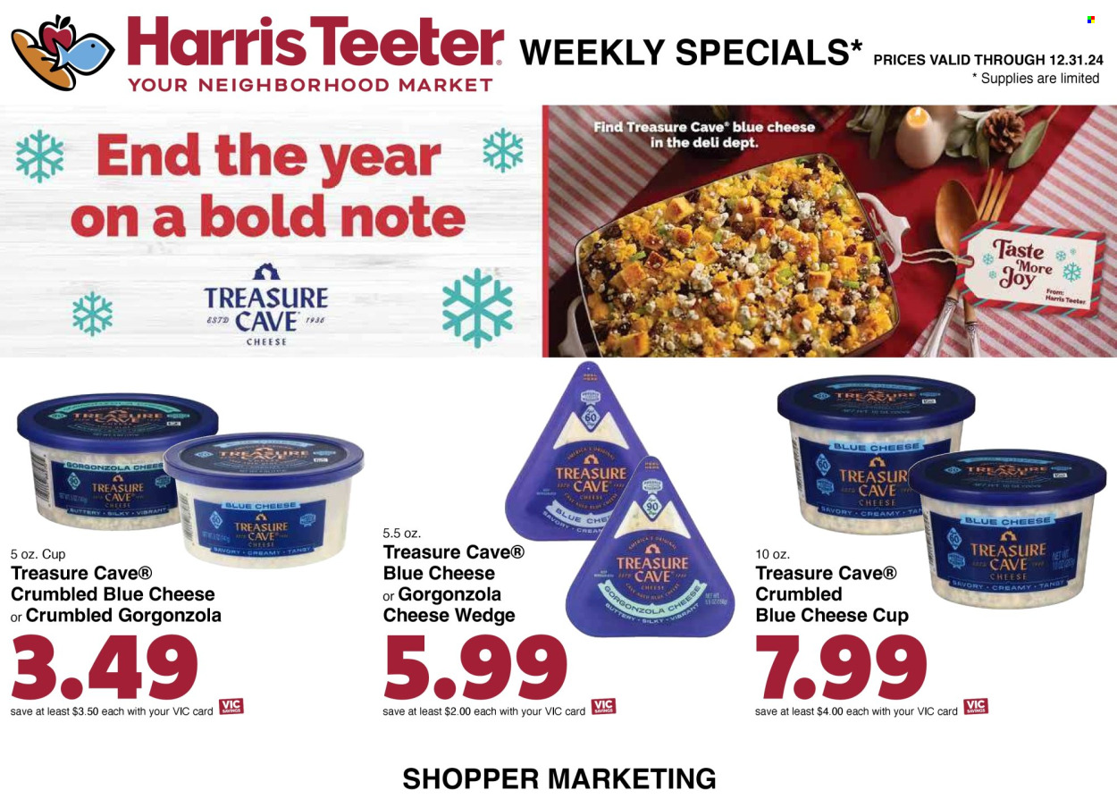 Harris Teeter ad - 12/26/2024 - 12/31/2024. Page 1