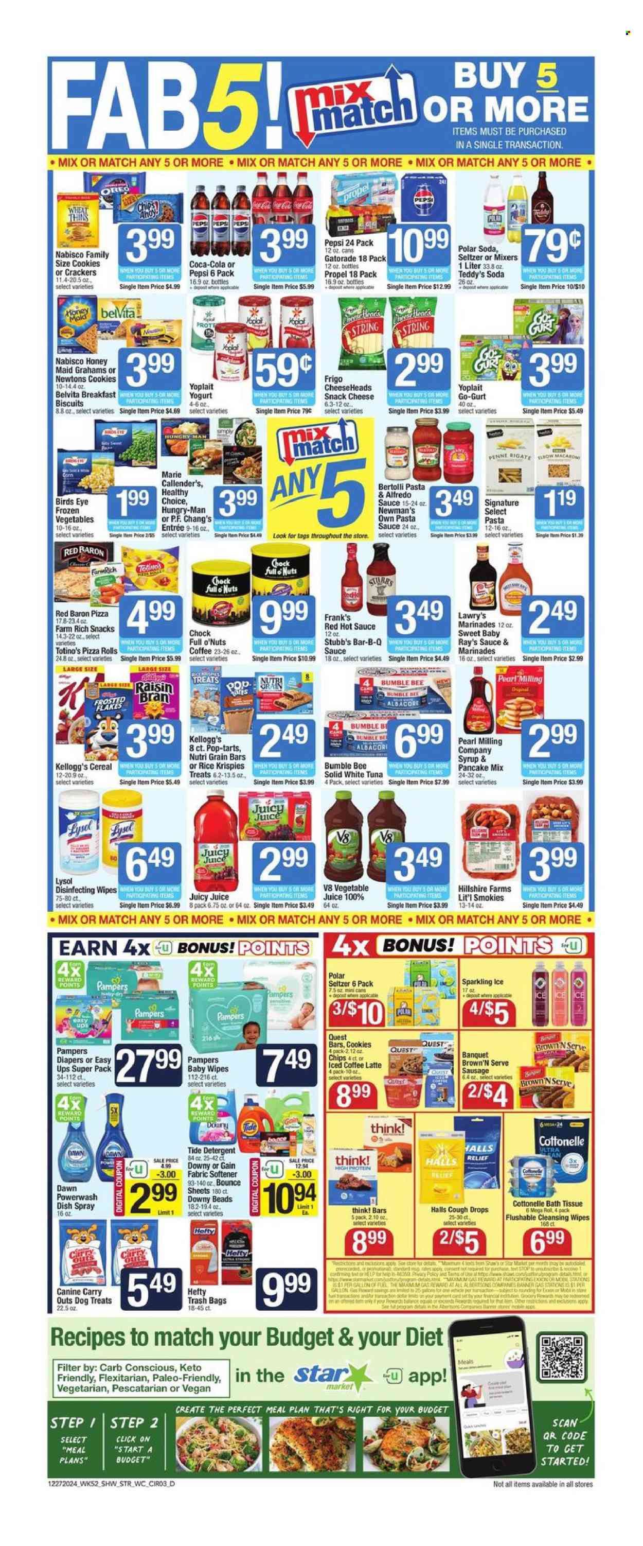 Star Market ad - 12/27/2024 - 01/02/2025. Page 1