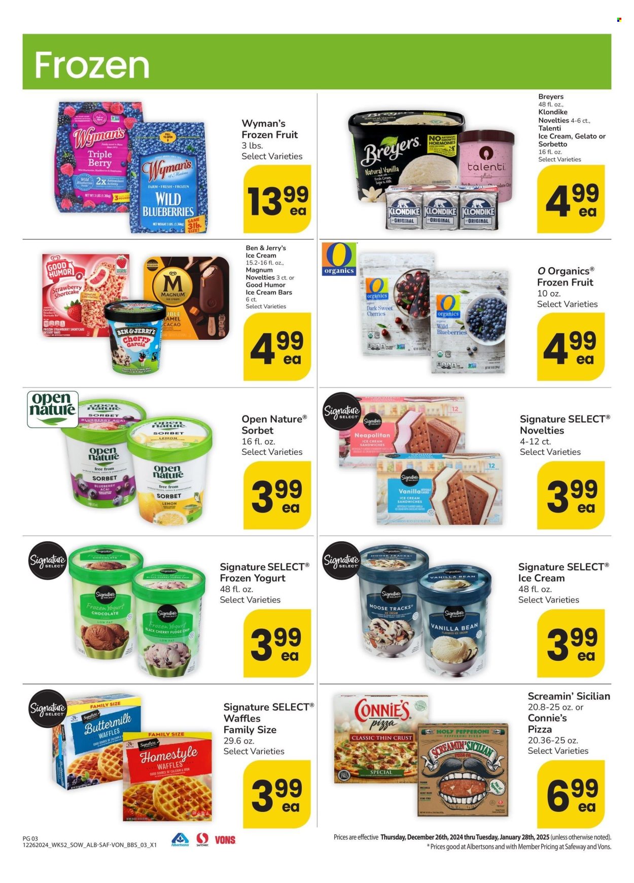 Safeway ad - 12/26/2024 - 01/28/2025. Page 1