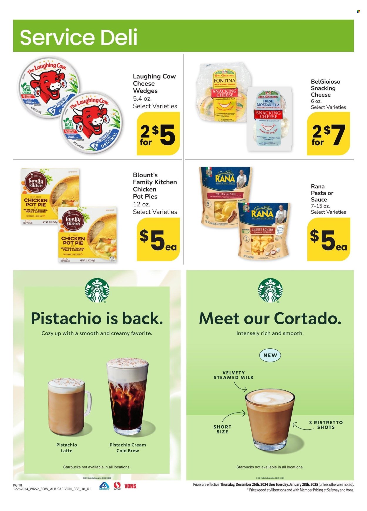 Safeway ad - 12/26/2024 - 01/28/2025. Page 1