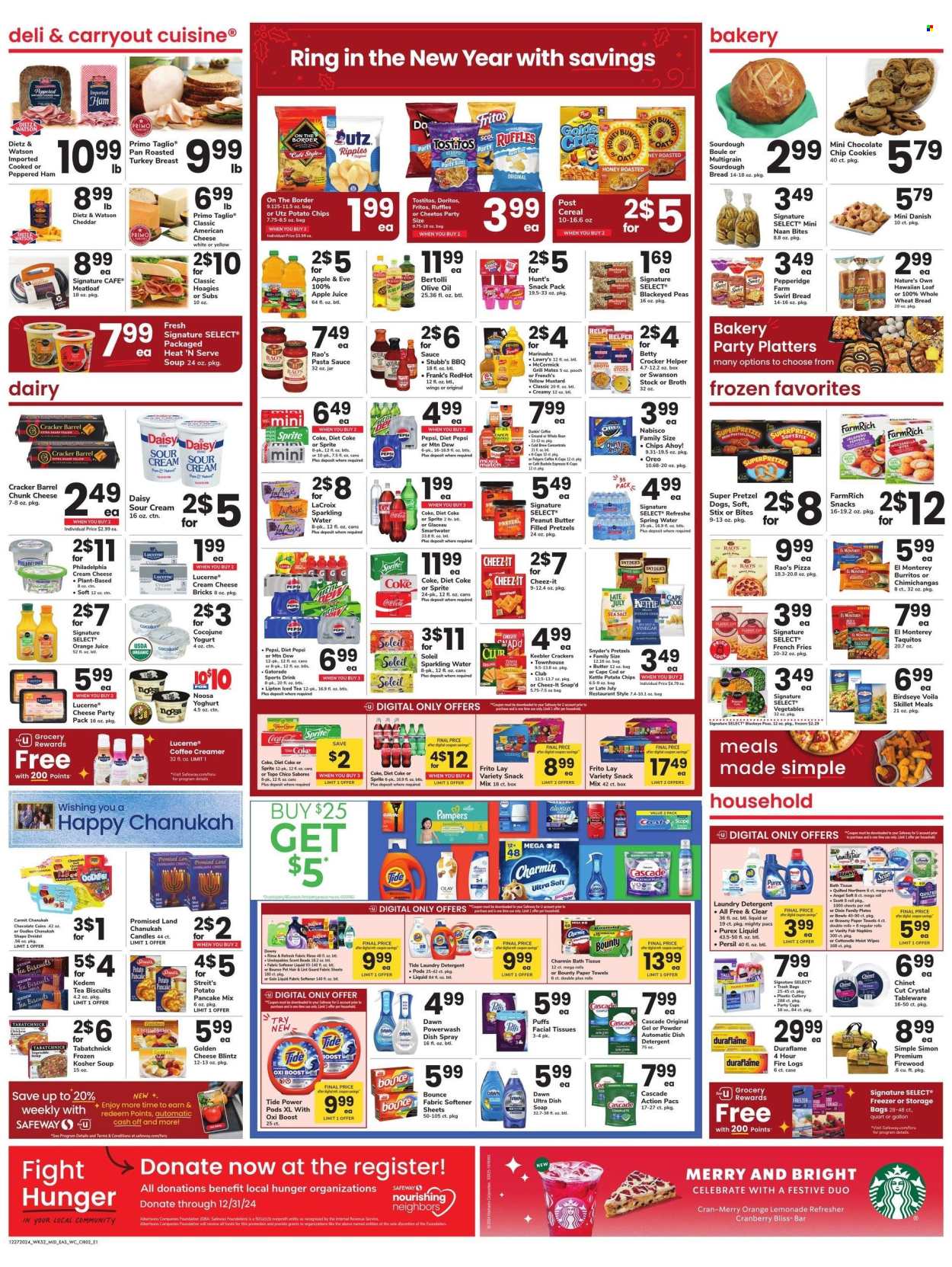 Safeway ad - 12/27/2024 - 01/02/2025. Page 1