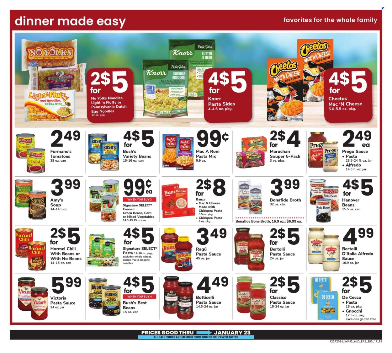 Safeway ad - 12/27/2024 - 01/23/2025. Page 1