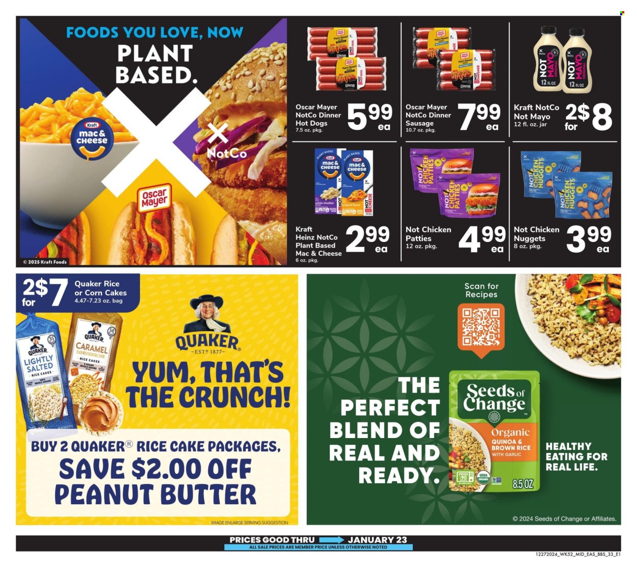 Safeway ad - 12/27/2024 - 01/23/2025. Page 1