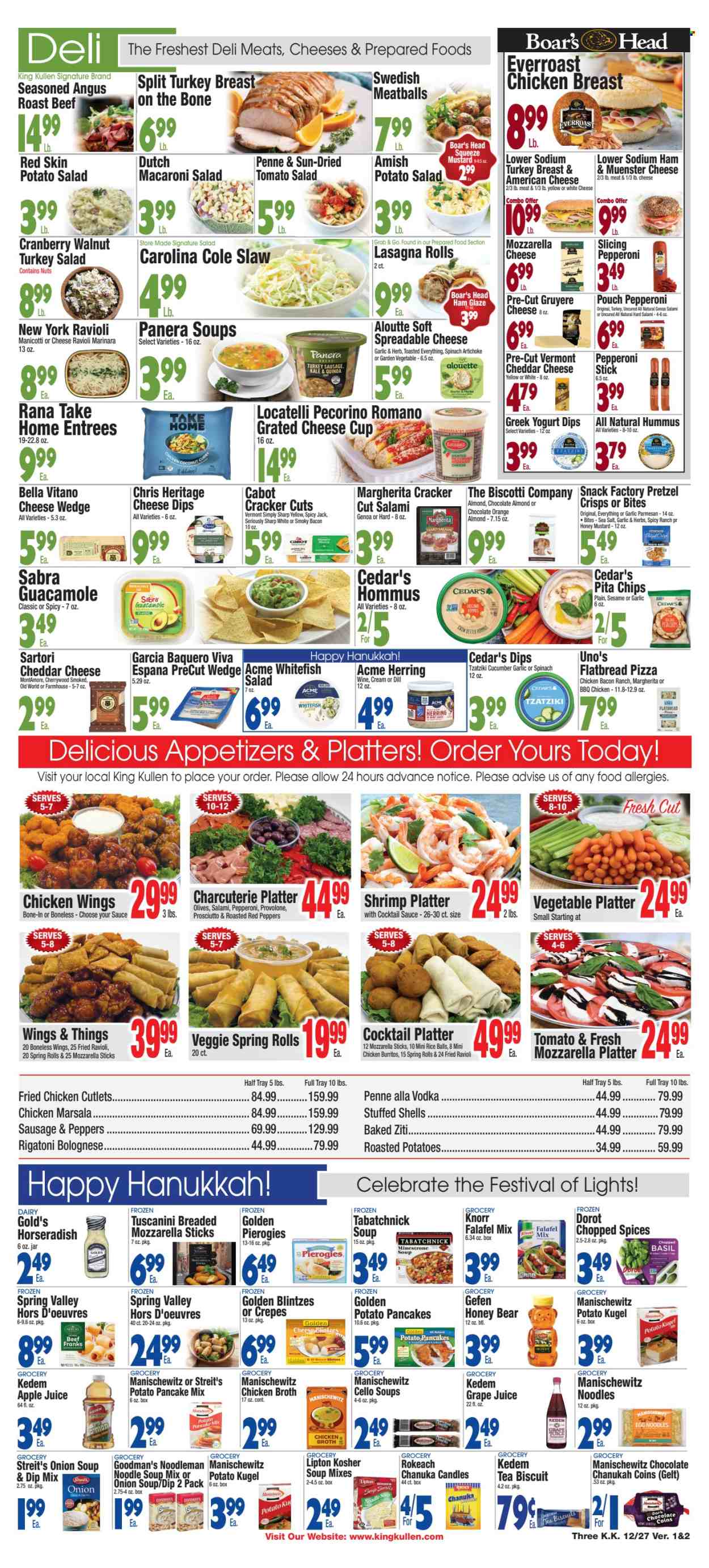 King Kullen ad - 12/27/2024 - 01/02/2025. Page 1