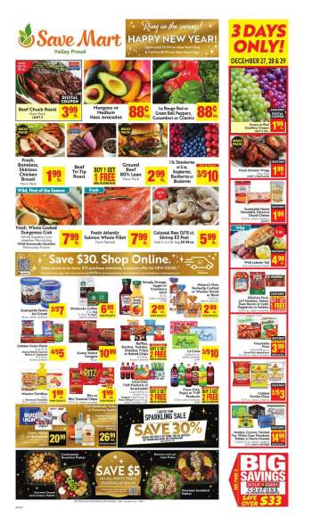 Save Mart Flyer - 12/26/2024 - 01/01/2025.