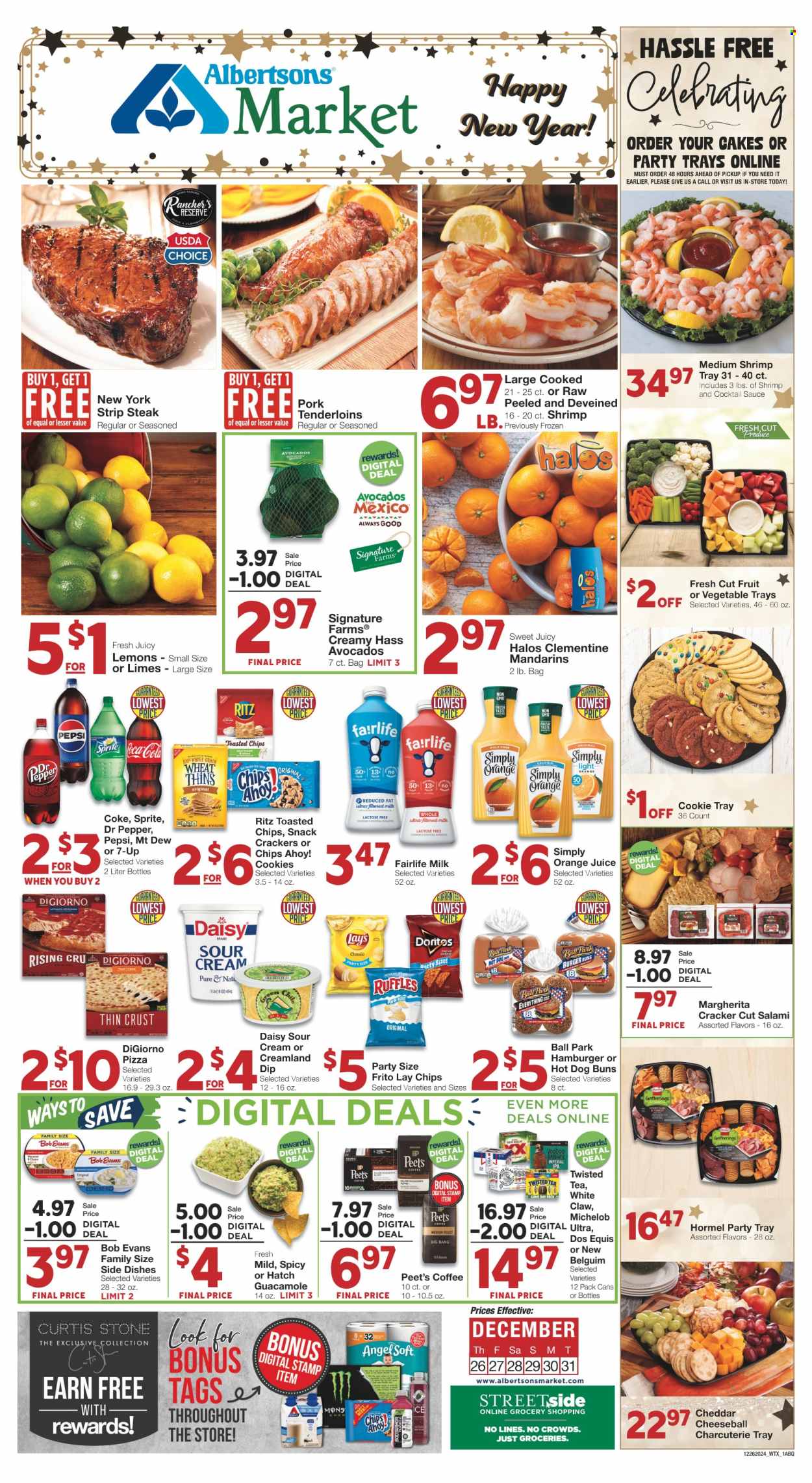 United Supermarkets ad - 12/26/2024 - 12/31/2024. Page 1