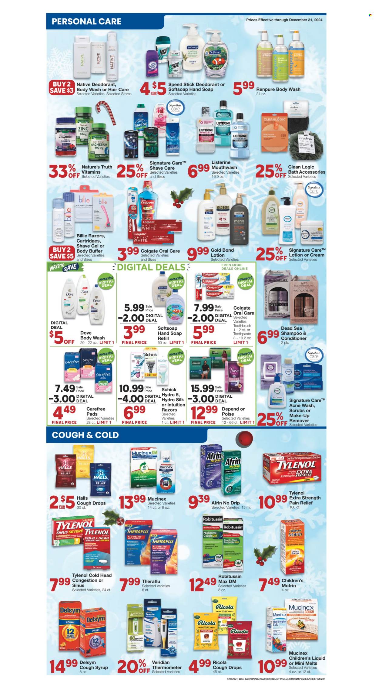 United Supermarkets ad - 12/26/2024 - 12/31/2024. Page 1