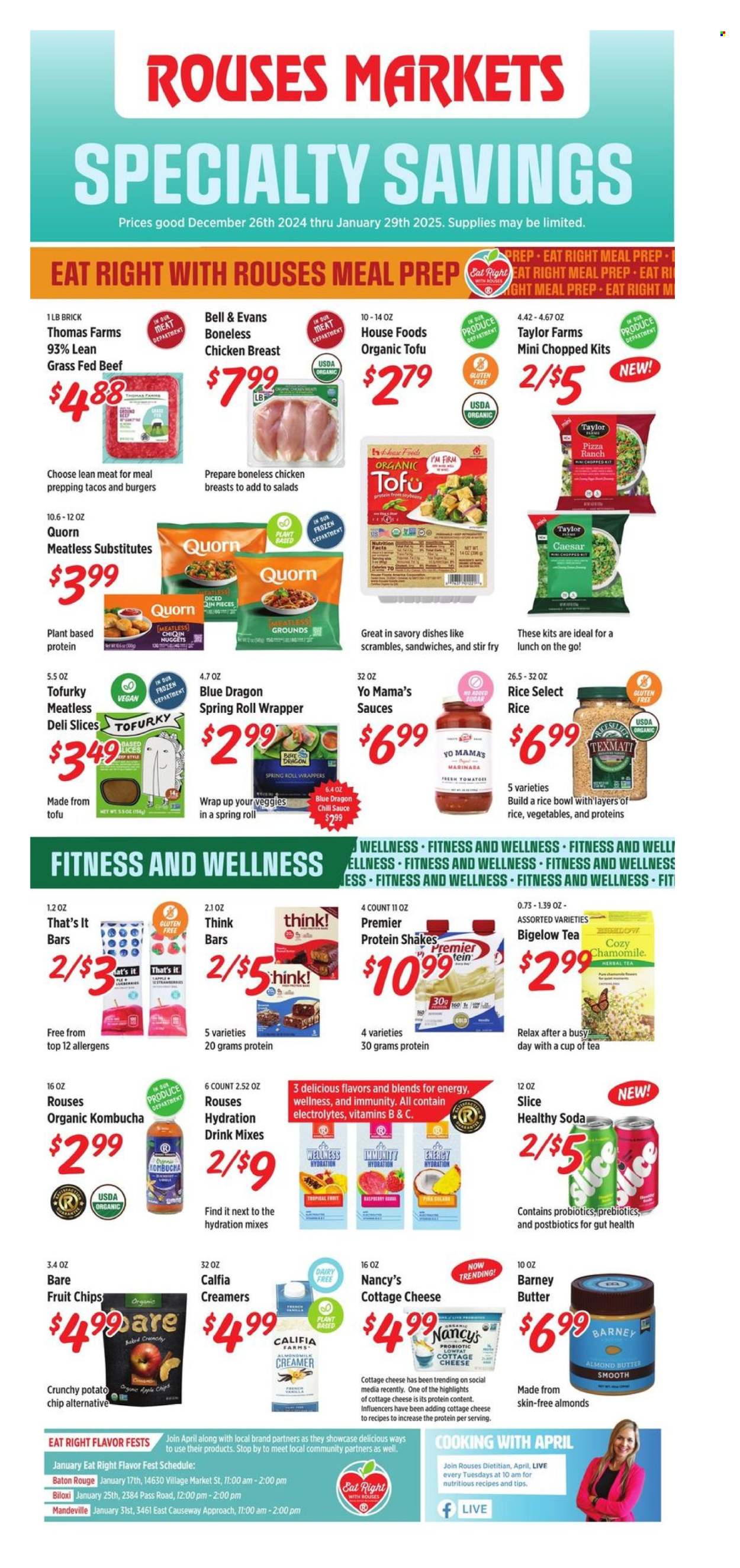 Rouses Markets ad - 12/26/2024 - 01/29/2025. Page 1