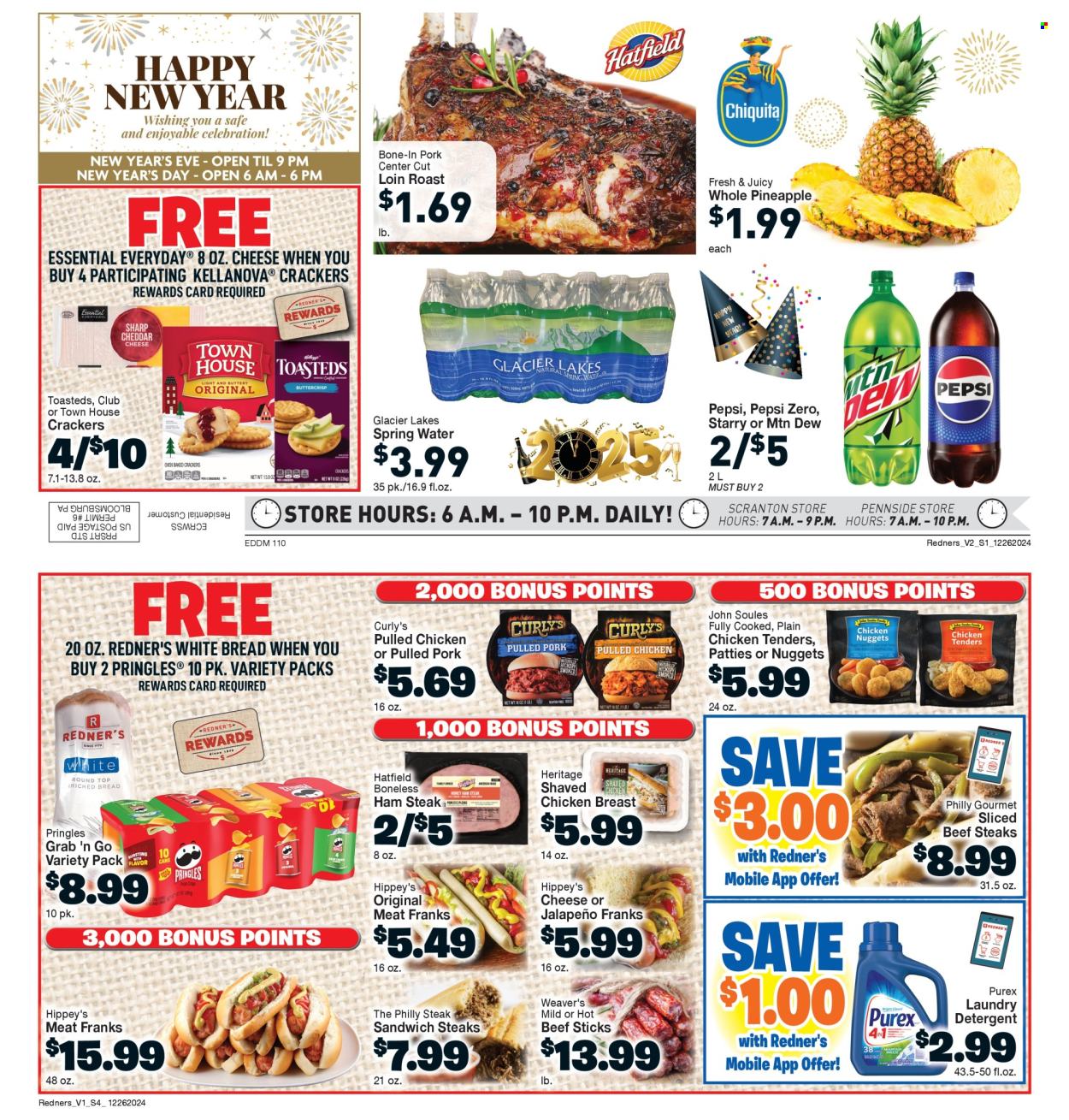 Redner's Markets ad - 12/26/2024 - 01/01/2025. Page 1