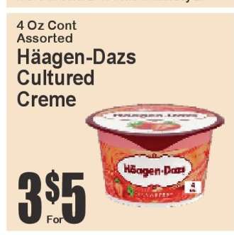 Häagen-Dazs Cultured Crème