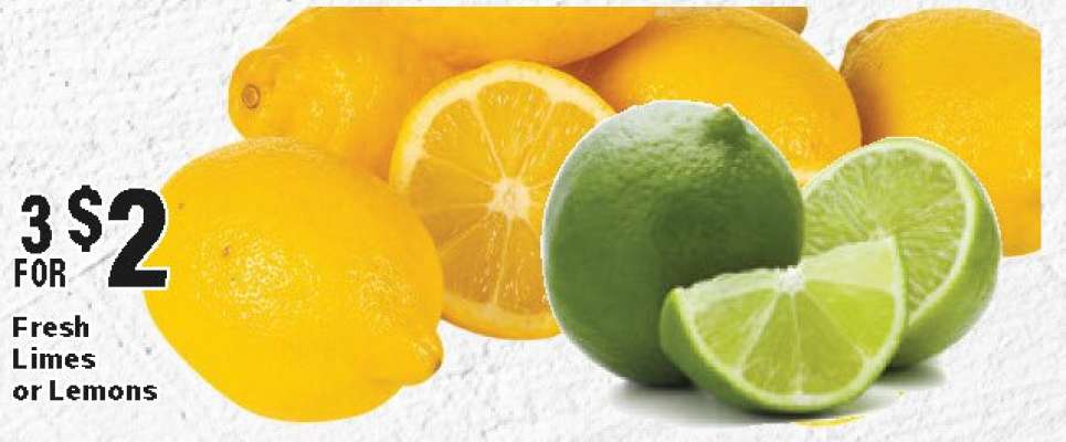 Fresh Limes or Lemons