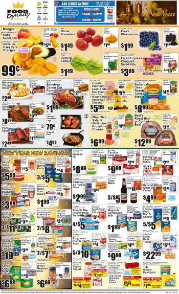 Food Dynasty Flyer - 12/27/2024 - 01/02/2025.