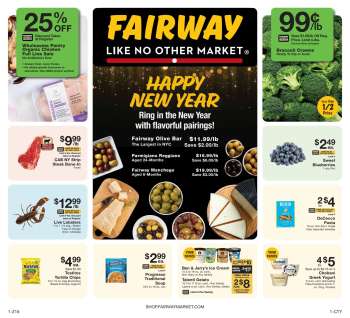 Fairway Market Flyer - 12/27/2024 - 01/02/2025.