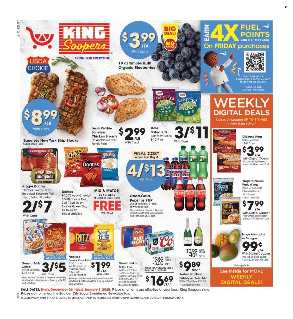 King Soopers ad - 12/26/2024 - 01/01/2025. Page 1