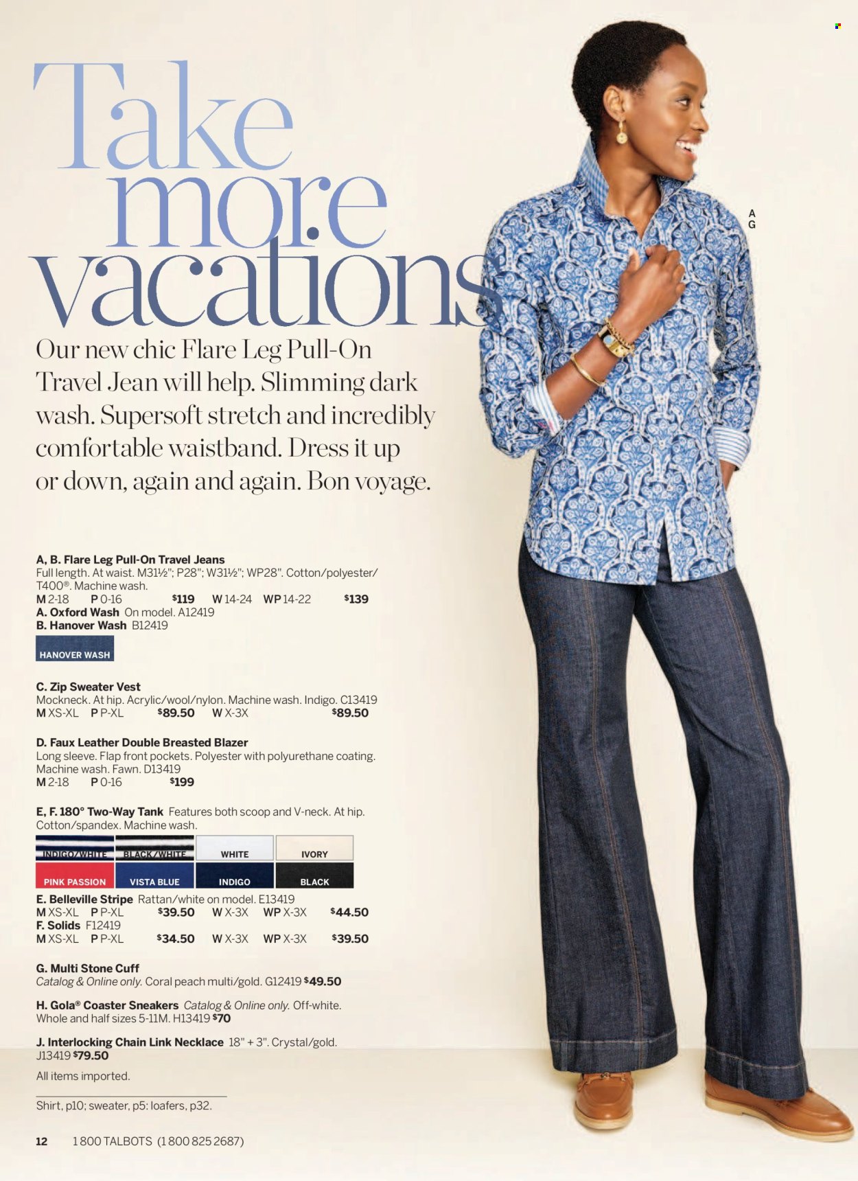 Talbots ad - 01/01/2025 - 01/31/2025. Page 1