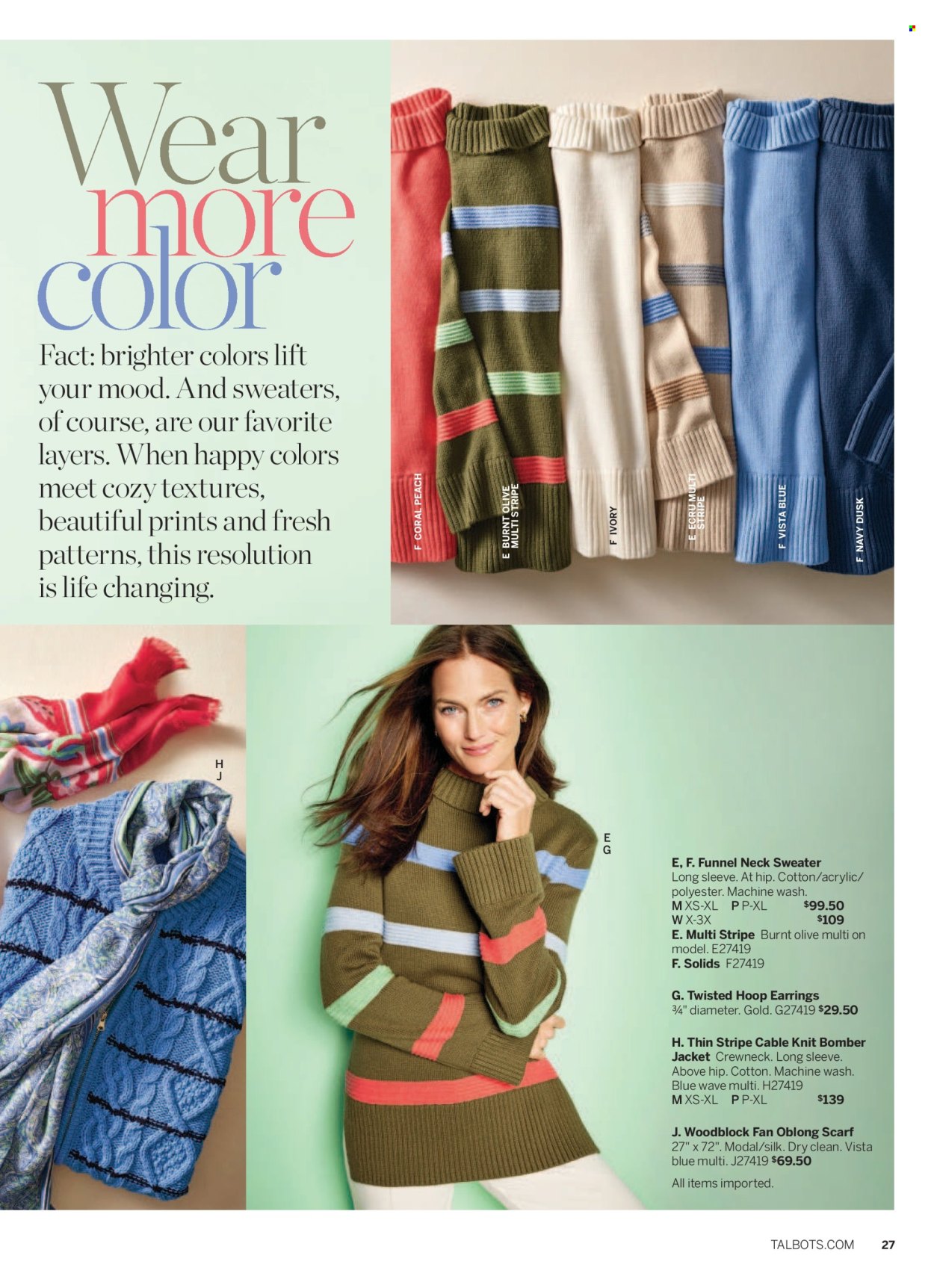 Talbots ad - 01/01/2025 - 01/31/2025. Page 1